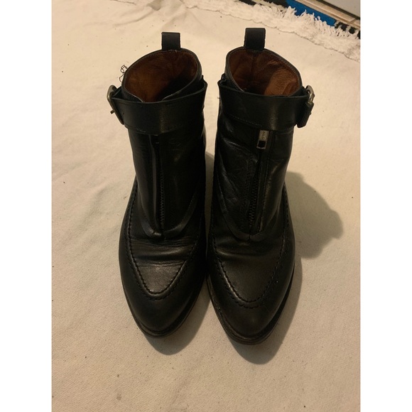 Whistles black leather ankle boots - Picture 3 of 3